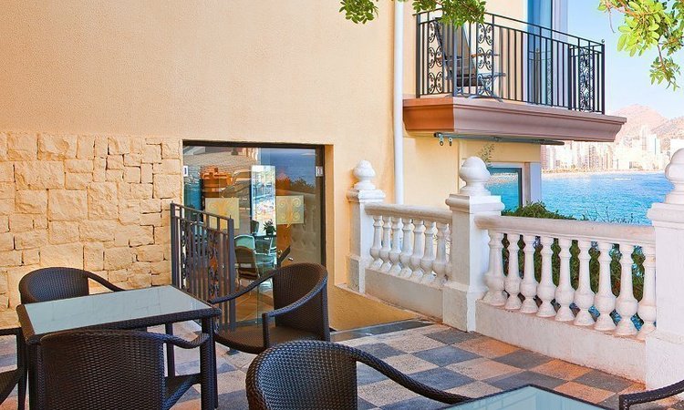 Терраса гурман Отель Villa Venecia Boutique Бенидорме Терраса гурман Отель Villa Venecia Boutique Бенидорме